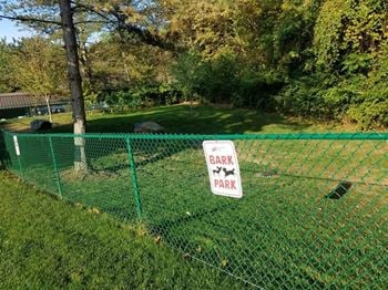 Dog park sign board